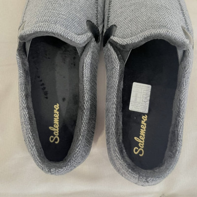 Zapatillas de casa REBELA - cerrada - gris