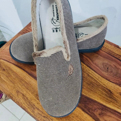 Zapatilla de casa COPANA - cerrada Plumaflex marrón