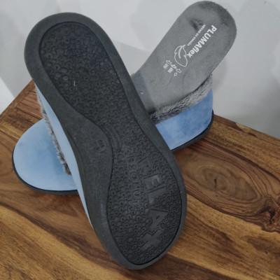 Zapatilla de casa HOLLAND cerrada - Plumaflex jeans