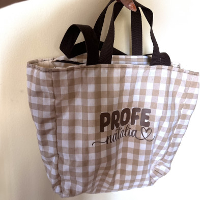 Totebag MARVE beig - personalizable