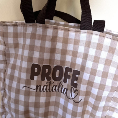 Totebag MARVE beig - personalizable