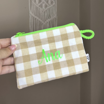 Monedero MARVE XL - vichy beig