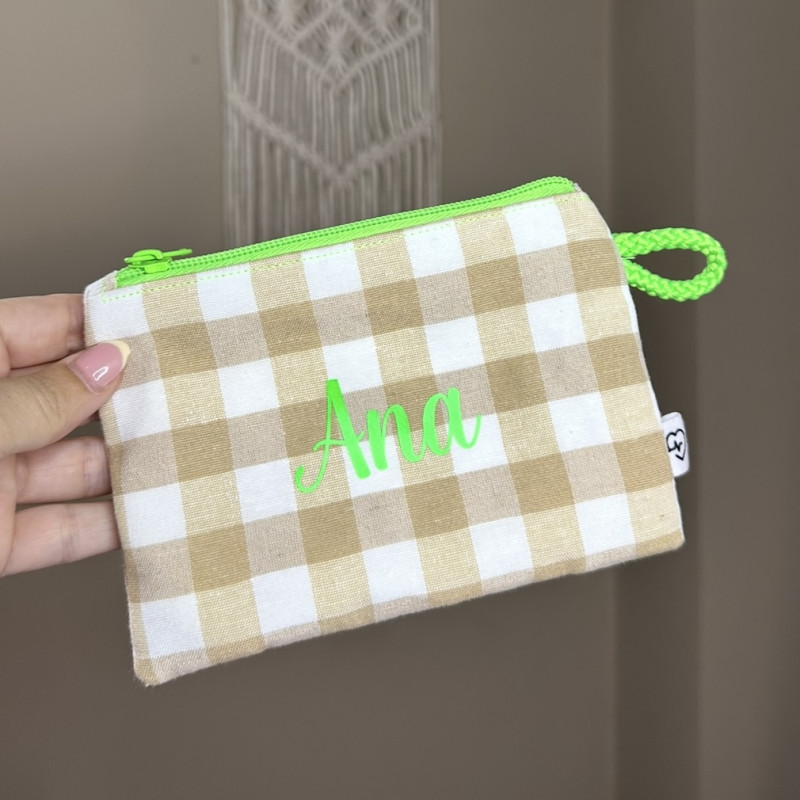 Monedero MARVE XL - vichy beig