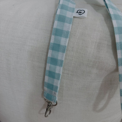 Cuelga móvil MARVE vichy mint - personalizable