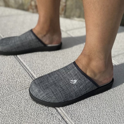Zapatilla de casa JORDAN - Plumaflex - descalza gris