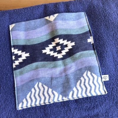 Toalla de playa - ETNIC azul marino