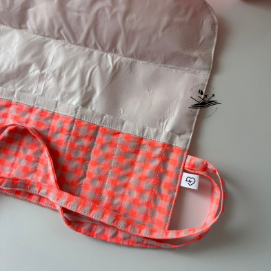 Pack estuche y neceser maquillaje personalizable - vichy naranja fluor + impermeable