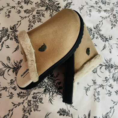 Zapatilla de casa AITANA Plumaflex - beig - descalza
