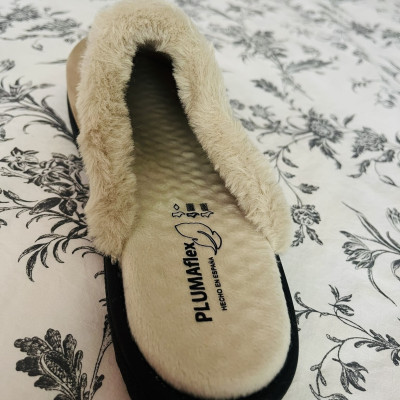 Zapatilla de casa AITANA Plumaflex - beig - descalza