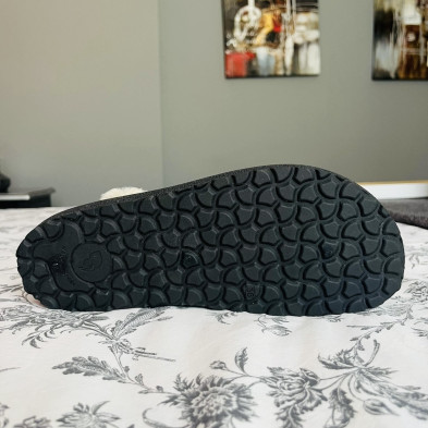 Zapatilla de casa AITANA Plumaflex - beig - descalza