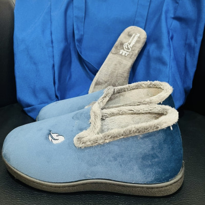 Zapatilla de casa HOLLAND cerrada - Plumaflex azul marino