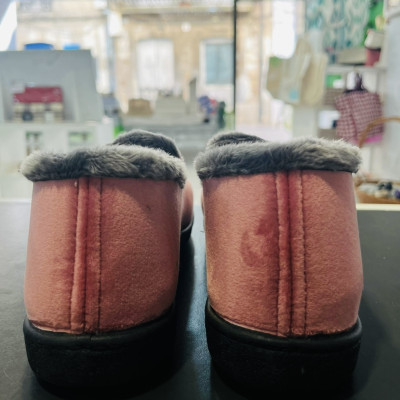 Zapatilla de casa HOLLAND cerrada - Plumaflex rosa maquillaje