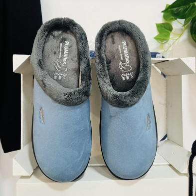 Zapatilla de casa HALLOND descalza - Plumaflex - jeans