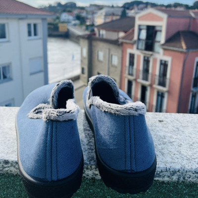Zapatilla de casa MORISCO cerrada - Plumaflex jeans