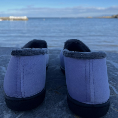 Zapatilla de casa HOLLAND cerrada - Plumaflex lila
