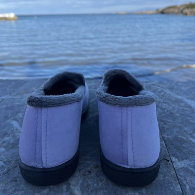 Zapatilla de casa HOLLAND cerrada - Plumaflex lila