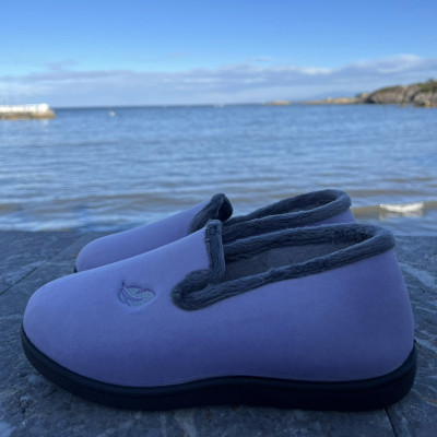 Zapatilla de casa HOLLAND cerrada - Plumaflex lila