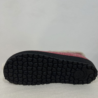 Zapatilla de casa cerrada RAINRAW Plumaflex - burdeos