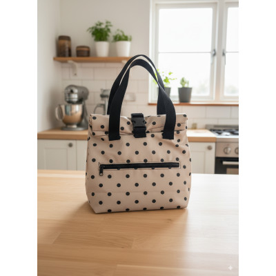 Bolsa porta tupper - TOPOS - negro