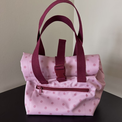 Bolsa porta tupper térmico - TOPOS - rosa