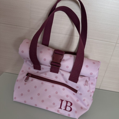 Bolsa porta tupper térmico - TOPOS - rosa