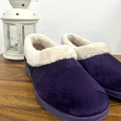 Zapatilla de casa cerrada - SUMMU - morado