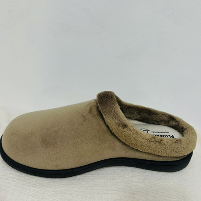 Zapatilla de casa HALLOND descalza - Plumaflex - beig