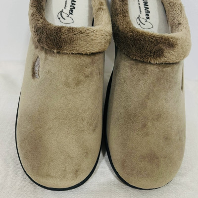 Zapatilla de casa HALLOND descalza - Plumaflex - beig