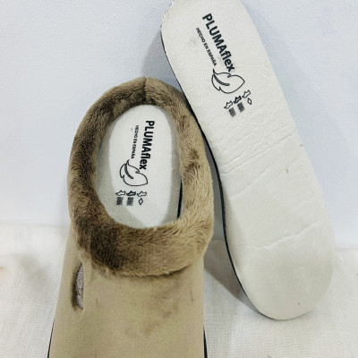 Zapatilla de casa HALLOND descalza - Plumaflex - beig