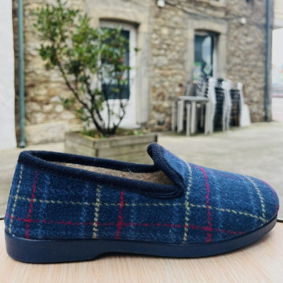 Zapatillas de casa SACHA - cerrada - cuadro clásico