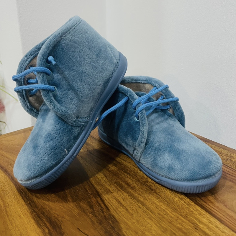 Zapatillas de casa BOTI - bota azul azafata