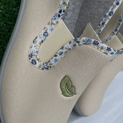 Zapatillas de casa PURE - cerrada Plumaflex beig