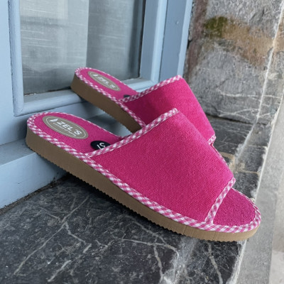 Zapatillas de casa mujer RUBI rosa fucsia - Abiertas, frescas y ligeras