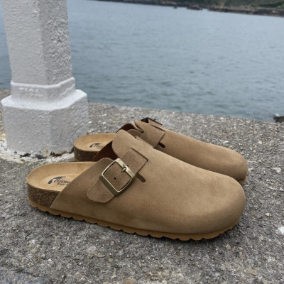 Zueco bio hombre DALLAS piel cuero