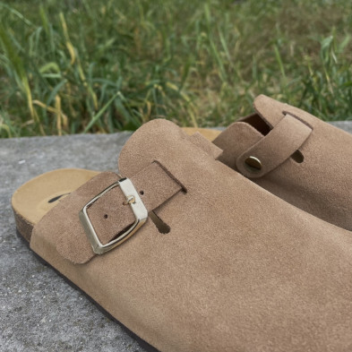Zueco bio JULIET piel cuero