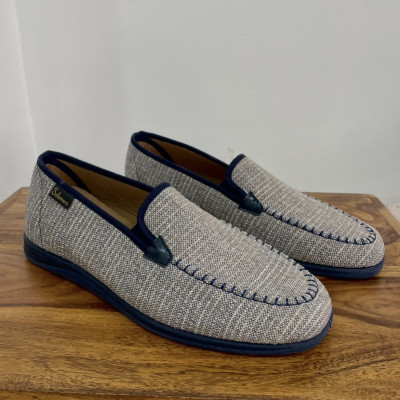 Zapatillas de casa hombre LINE Salemera de loneta verano