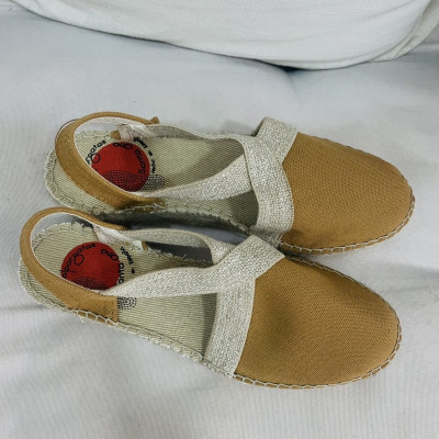 Alpargatas CALIFORNIA - cuña 3cm - camel