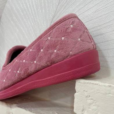 Zapatillas de casa de mujer LALI rosa maquillaje