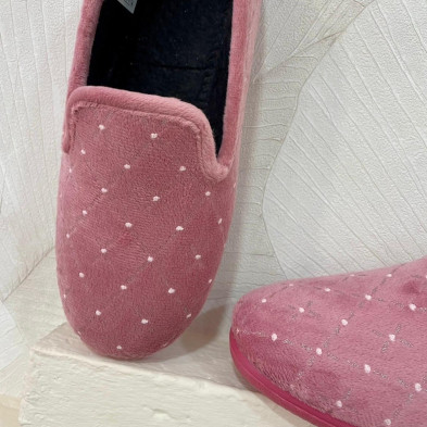 Zapatillas de casa de mujer LALI rosa maquillaje