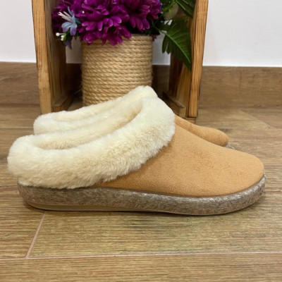 Zapatillas de casa DAMA - descalza cuero