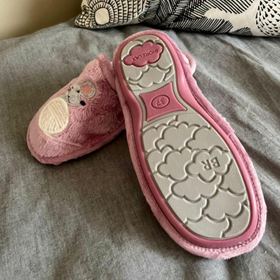 Zapatillas de casa GATETE descalza - BioRelax rosa