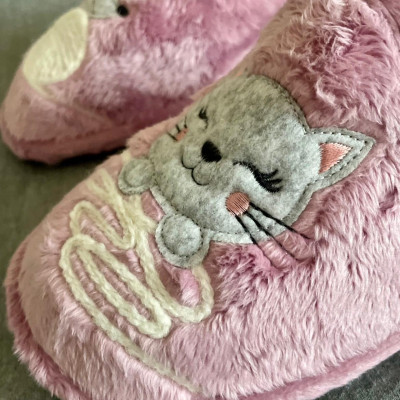 Zapatillas de casa GATETE descalza - BioRelax rosa