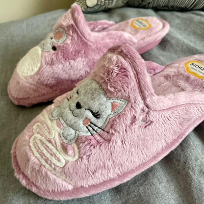 Zapatillas de casa GATETE descalza - BioRelax rosa