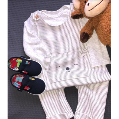 Sandalia lona ARTIS - Marino