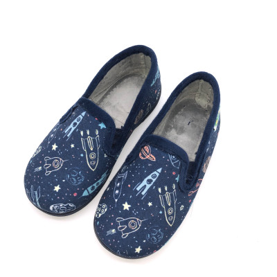 Zapatilla de casa junior - galaxia