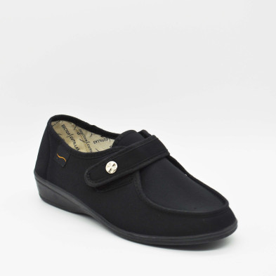 Zapato cómodo licra - negro