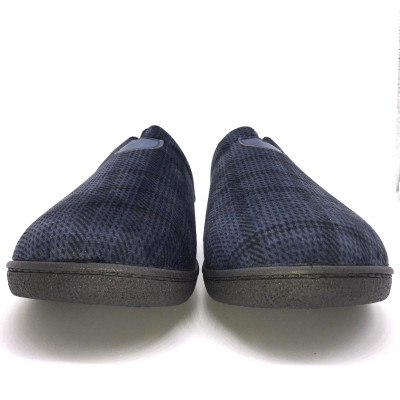 Zapatilla de casa - descalza Plumaflex cuadro azul