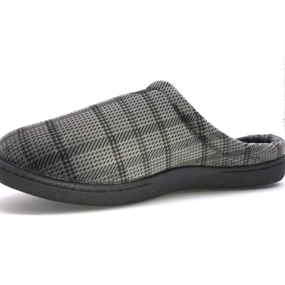 Zapatilla de casa - descalza Plumaflex cuadro gris
