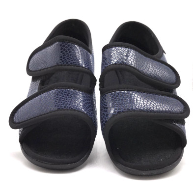 Sandalia PIGMEA - doble velcro - azul marino