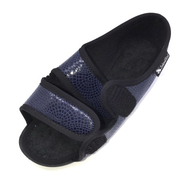 Sandalia PIGMEA - doble velcro - azul marino